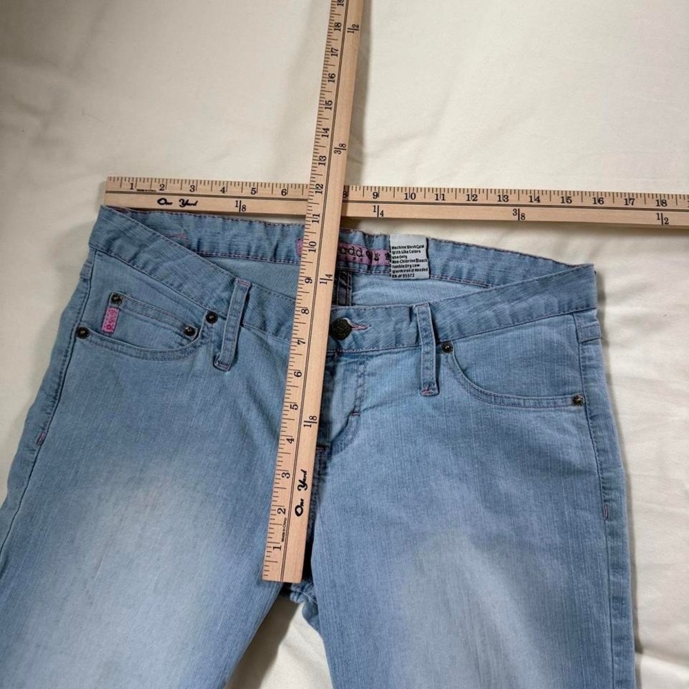 Low rise flare jeans Y2K low rise flare jeans Mudd size 11 - Picture 4 of 6